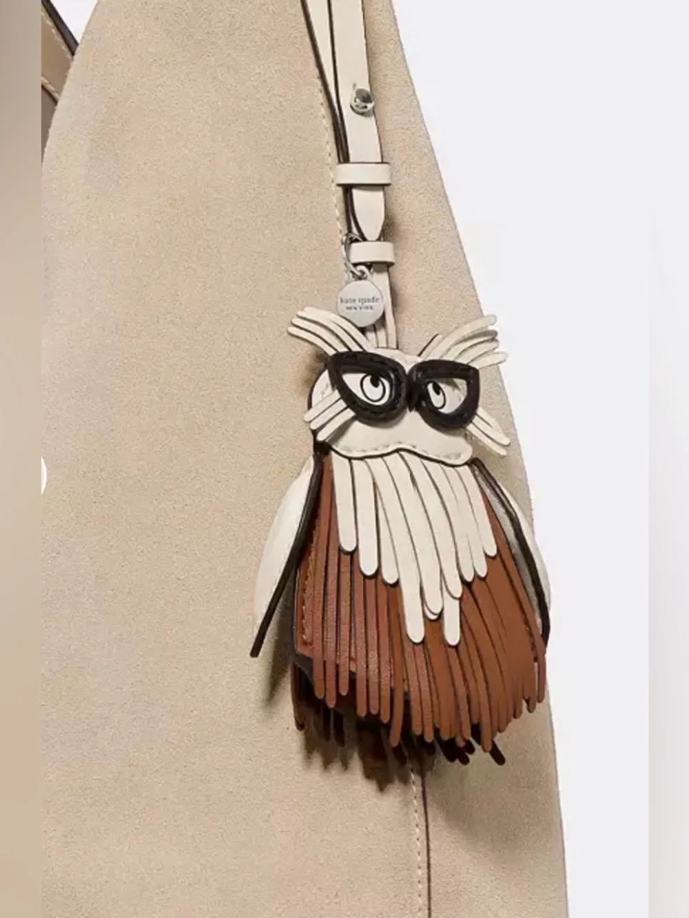 Kate Spade Charmed Ozzy Owl Bag Charm